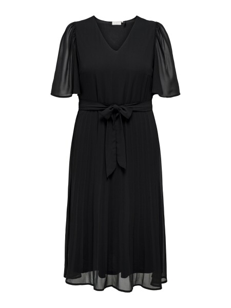ONLY CARMAKOMA Dámske šaty CARCELINA Regular Fit 15295288 Black