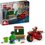 LEGO® MARVEL 76287 Iron Man s motorkou a Hulk