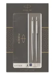 PARKER Jotter DuoSet Stainless Steel CT / Guľôčkové pero + mikroceruzka / hrot M / Darčeková krabička (2093256)