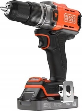 Black&Decker Black&Decker Akku-Schlagbohrschrauber BCD383D1XC 2Ah 18V