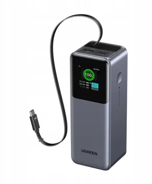 Ugreen Powerbanka 20000mAh / 165W / 2x USB-C / 1x USB-A (55987B)