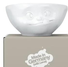 FIFTYEIGHT Miska Lecker 350 ml biela / Miska / 350 ml (T020601)