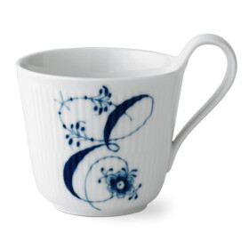 Royal Copenhagen Porcelánový hrnček Alphabet 330 ml – E