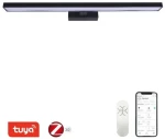 Immax NEO PINNA SMART čierna / Nástenné svietidlo / 80cm / 34W / 2378lm / Zigbee 3.0 / TUYA (07229L)