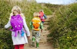 Trunki Paddlepak Nepremokavý Batoh, Rybka, ružová