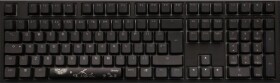 Ducky Shine 7 PBT Gaming Tastatur - MX-Black (US), RGB LED, blackout