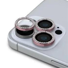 Guess FIXED Glliter Ochrana Šošoviek pre iPhone 16 Pro/16 Pro Max Pink (57983123490)