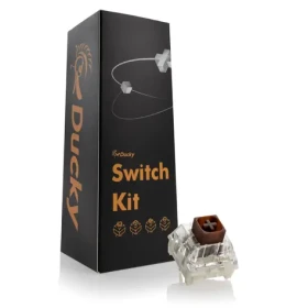 Ducky Kailh Box Brown Switches / mechanické / 3-Pin / taktilný / MX-Stem / 50g / hnedá / 110 kláves (DSK110-BPA2)