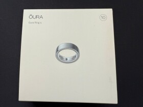 Fixed Oura Ring 4 smart ring, Silver, size 10