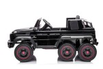 Mamido Elektrické autíčko Mercedes Benz G63 6x6 čierne