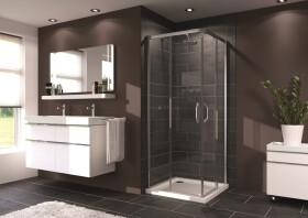 HUPPE - Sprchovací kút štvorec 90x90 cm Hüppe Next Easy Entry 145002.069.322 SIKONEXTEE90Q