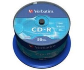 Verbatim 50ks CD- R 700MB 52x (Extra Protection) / Spindl (43351)