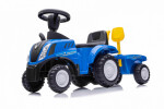 Mamido Detský traktor s prívesom New Holland T7 modrý