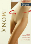 Dámske pančuchové nohavice Tights Control Top 20 - Mona 2-S natural