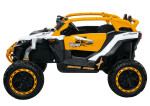 Mamido Elektrické autíčko Buggy M3 4x4 žlto-biele