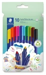 Staedtler Triplus 323 / Fix / 10 farieb / vyprateľný atrament (323 C10)