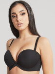 Vystužená podprsenka Cleo Faith Moulded Strapless noir 10660 75GG