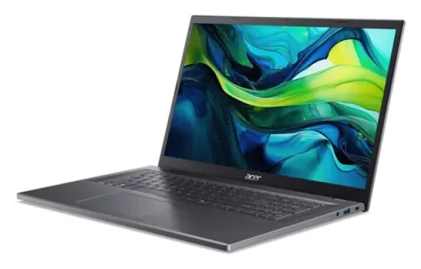 Acer Aspire 17 A17-51M-55LF sivá / Notebook / 17,3" FHD / Intel Core 5 120U / 16GB / 512GB SSD / Bez OS (NX.J0HEC.003)