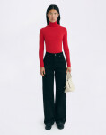 Thinking MU Red Noe Cachemire Top RED S