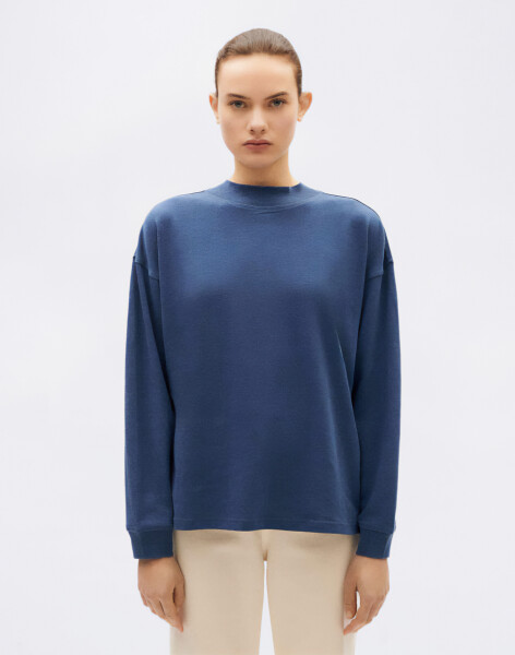 Thinking MU Dark Heritage Hemp Freire T-Shirt BLUE L