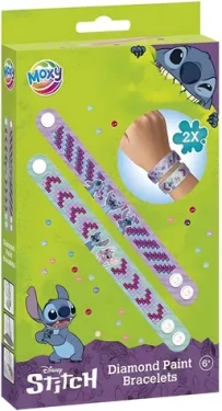 MOXY Diamantové maľovanie Sada na výrobu náramkov Stitch