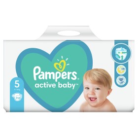 Pampers Active Baby Mega Pack Junior (110 ks) / Plienky / Veľkosť 5 (11-16 kg) (8001090951779)