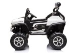 Mamido Detské elektrické autíčko Mercedes-Benz Unimog S 4x4 biele