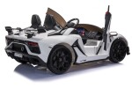 Mamido Detské elektrické autíčko Lamborghini Aventador SX2028 biele