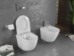 MEXEN/S - Lena Závesná WC misa vrátane sedátka s slow-slim, duroplast, biela 30220300