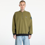 Mikina adidas Equipment Blocked Half-Zip Focus Olive M
