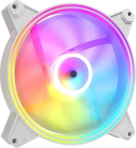 Modecom Volcano Apex 140 ARGB Reverse biela / Ventilátor / 140 mm / ARGB / Reverse (FAN-APEX-140R-ARGB-200)