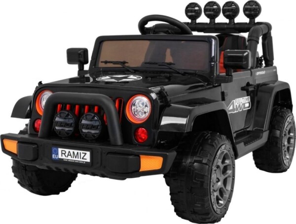 Ramiz Elektrické autíčko Jeep BRD 7588 4x4 4x45W 1x12V10Ah čierna