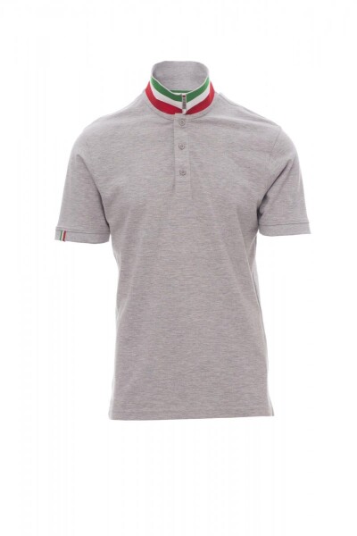 Pracovná polokošeľa Payper NATION MELANGE Farba: Melánžová Sivá/ Taliansko, Veľkosť: 4XL (0009130368130354XL)