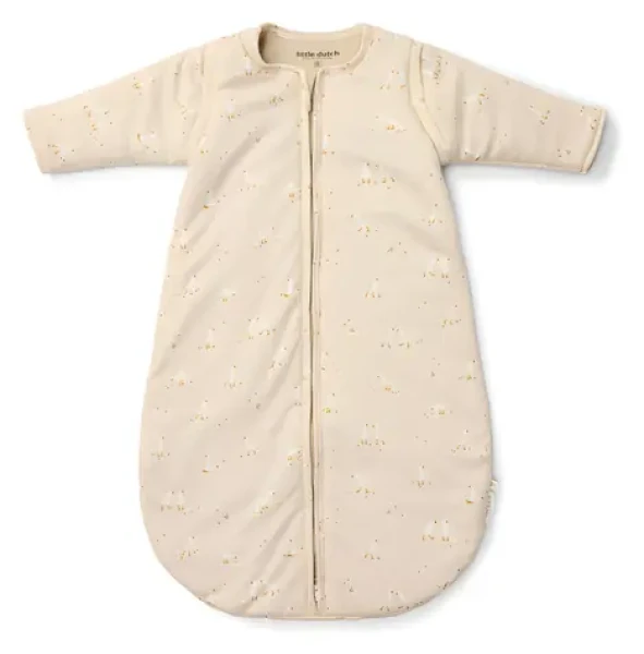Little Dutch Husa Newborn Naturals 70 cm / Spací vak / oddeliteľné rukávy / TOG 2 / 100% bavlna / od 3 mesiacov (TE11625032LD)