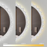 Tutumi - Zrkadlo LED 80cm X013 HOM-02694