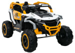 Mamido Elektrické autíčko Buggy M3 4x4 žlto-biele