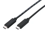 C-tech USB-C kábel 2 m čierna / USB-C (M) - USB-C (M) (8594125013646)