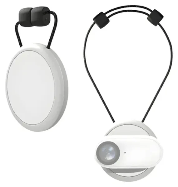 Puluz PU889W biela / Magnetický držiak / Pre Insta360 GO 3/GO 3S / 360° otočenie / silikón (PU889W)