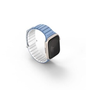 UNIQ Revix Evo Reversible Magnetic remienok pre Apple Watch 41 40 38 mm - POWDER BLUE (modrá biela) (8886463688229)