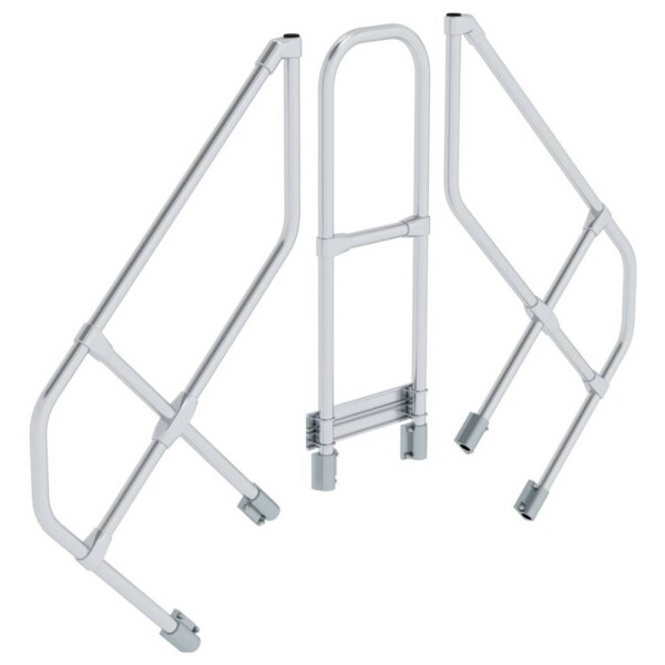 MUNK Günzburger Steigtechnik 600973 Munk Druhé madlo pre prechod 45° 3 schody 1 ks; 600973