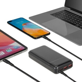 RivaCase POWER BANK USB 20000MAH/VA2102 BLACK RIVACASE