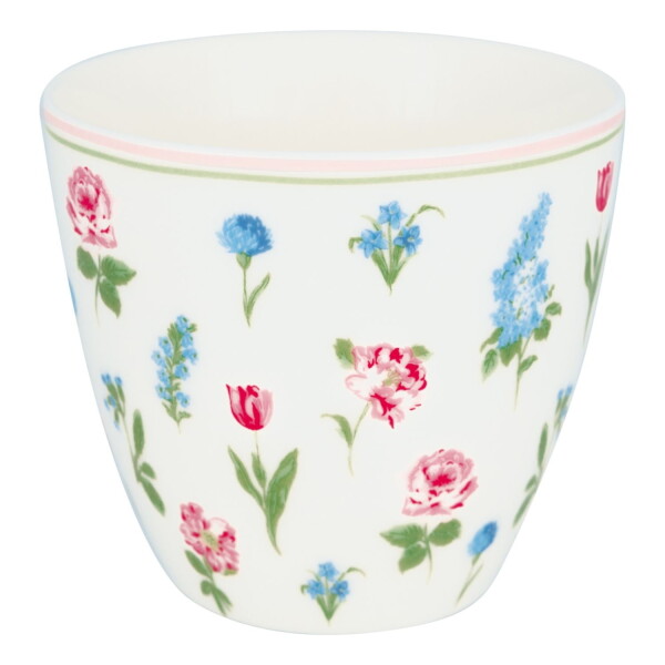 GREEN GATE Latte cup Estrid White 300 ml