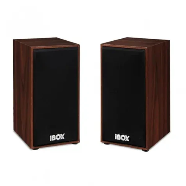 IBox IGLSP1 drevo / Reproduktor / 2.0 / 10W / rozmery 147x74x95 mm (MULIBOGLO0034)