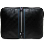 BMW Carbon Blue Stripe Sleeve 16" čierna / Puzdro / Pre notebook 16" (BMCS16COMSCAKL)