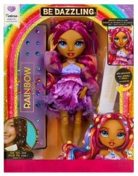 MGA Bábika Rainbow High Be Dazzling Noemie Violette purpurová