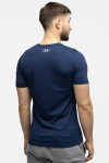 Pánske tričko 1382883 408 Tmavomodrý vzor - Under Armour 3XL tmavě modrá s bílou