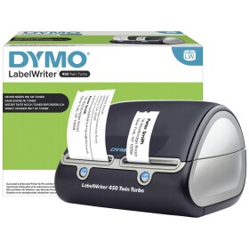 Dymo LabelWriter 450 Twin Turbo (USB) / Tlačiareň samolepiacich štítkov / šírka LW pásky: až 62 mm (DYS0838870)