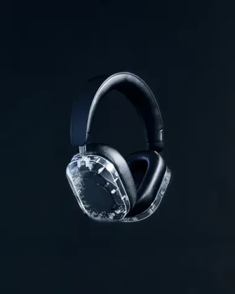 Mondo Over-Ear slúchadlá priehľadné / Slúchadlá / cez uši / duálne meniče / aplikácie Mondo / výdrž batérie 45 h (71470)