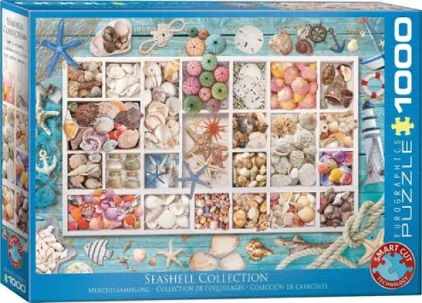 EUROGRAPHICS Puzzle Laurina zbierka mušlí