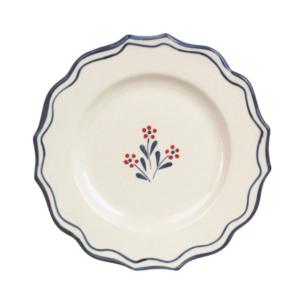 Strömshaga Tanier Esther Wildflower Blue Ø 21,5 cm